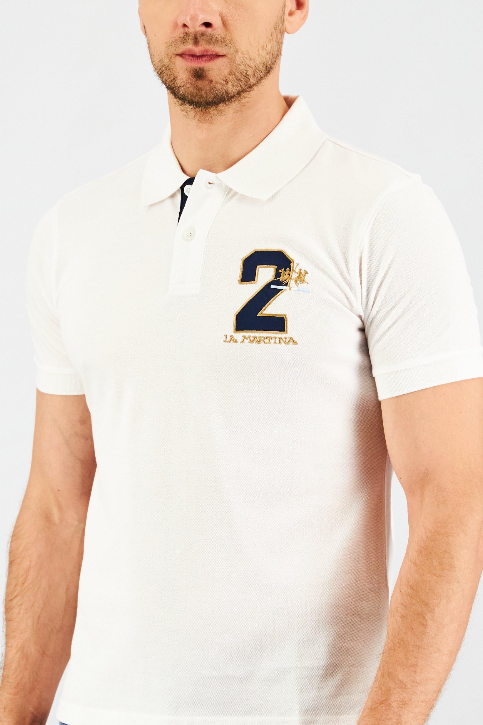 La Martina XMP610 PK031 Polo uomo cotone