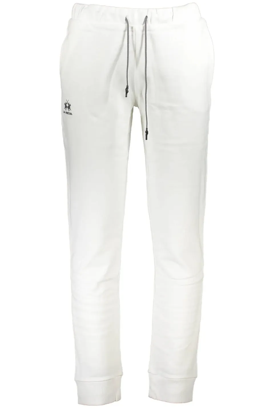 La Martina CCMT03 FP109 pantalone uomo taglia L bianco cotone