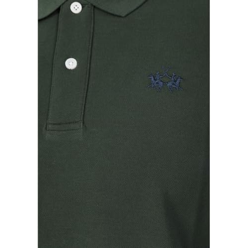 La Martina MBP011 polo uomo piqué elasticizzato