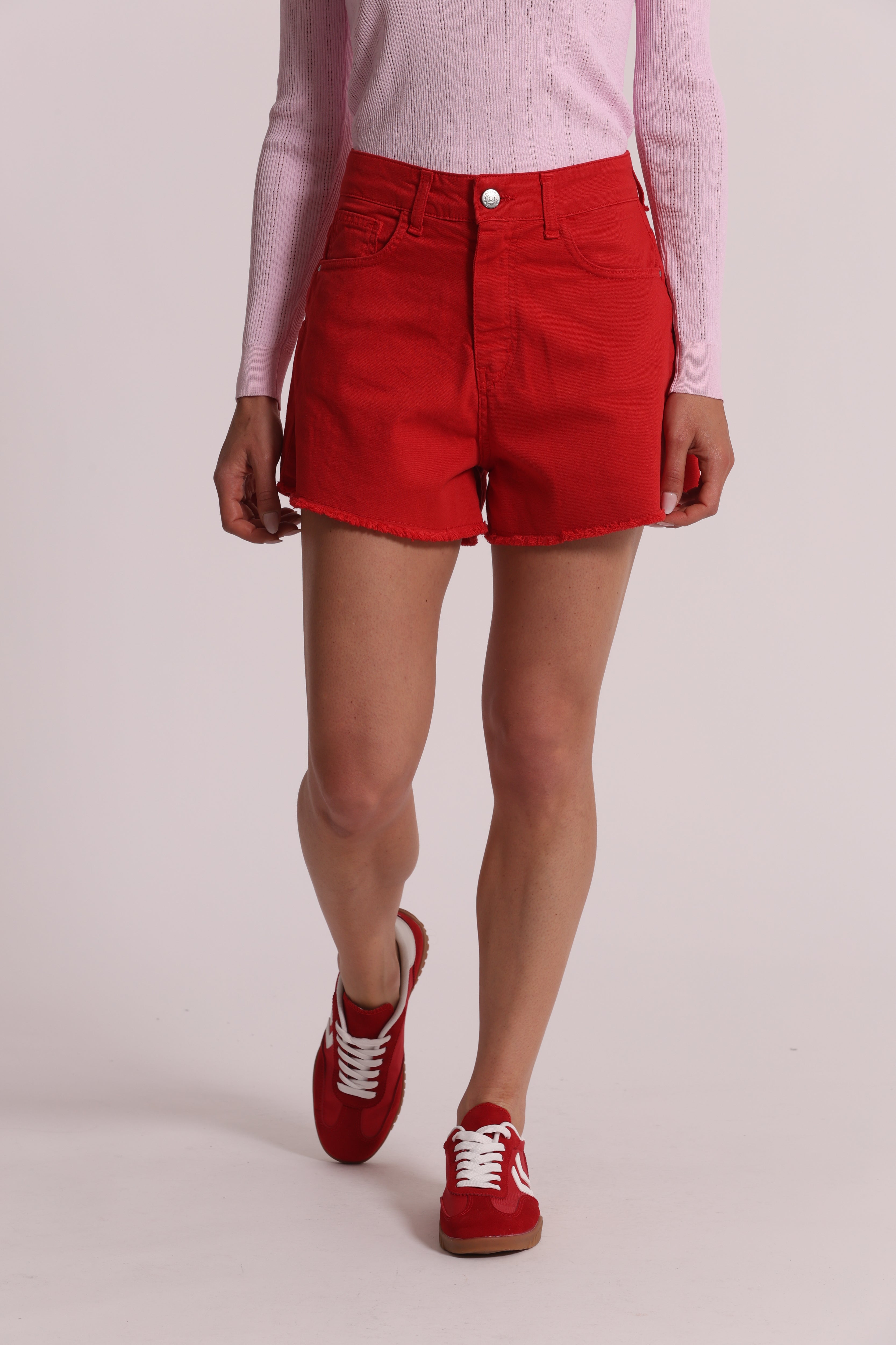 Mimi Mua Jeans Short Bull shorts bianco