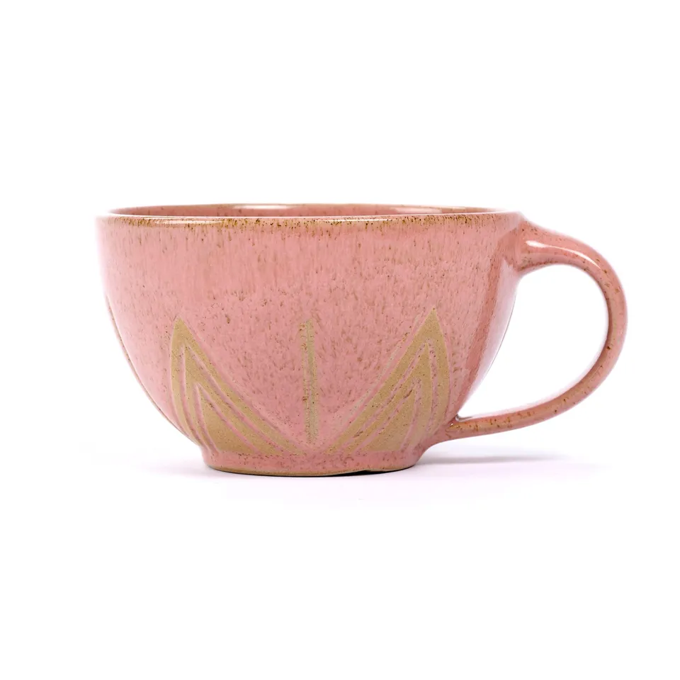 On Earth Cooperative Collection Himalaya tazza gres rosa Thimi