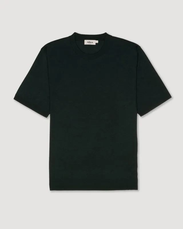 Altea Cyrill t-shirt lyocell verde petrolio
