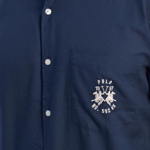 La Martina Oxford YMC008-OX077 camicia uomo XL cotone