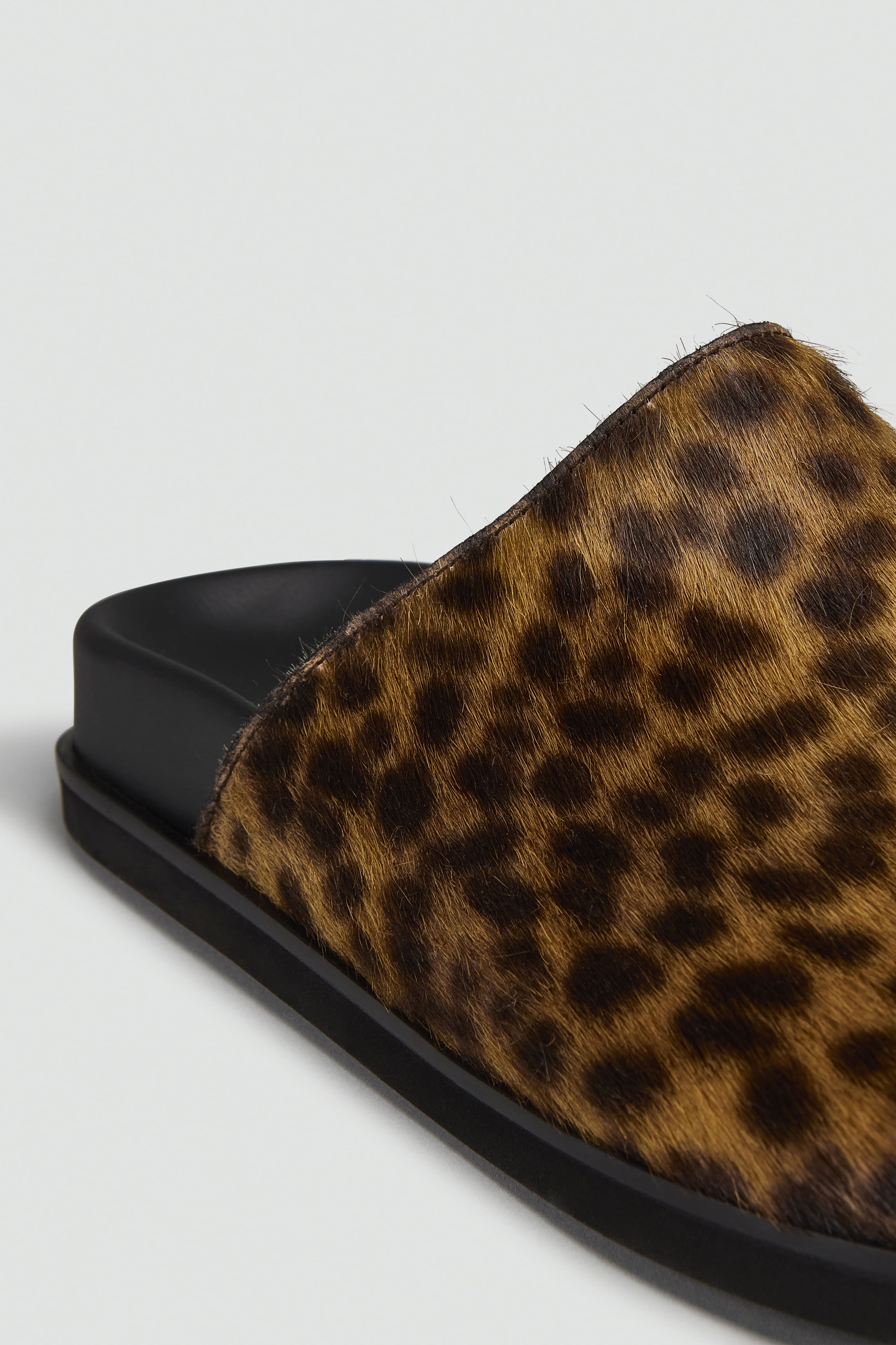 Semicouture Alethea sabot cavallino maculato gomma