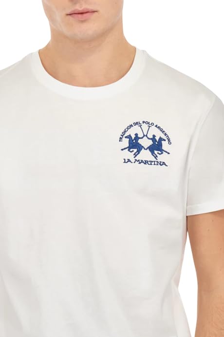La Martina MAR009 JS206 t-shirt cotone uomo