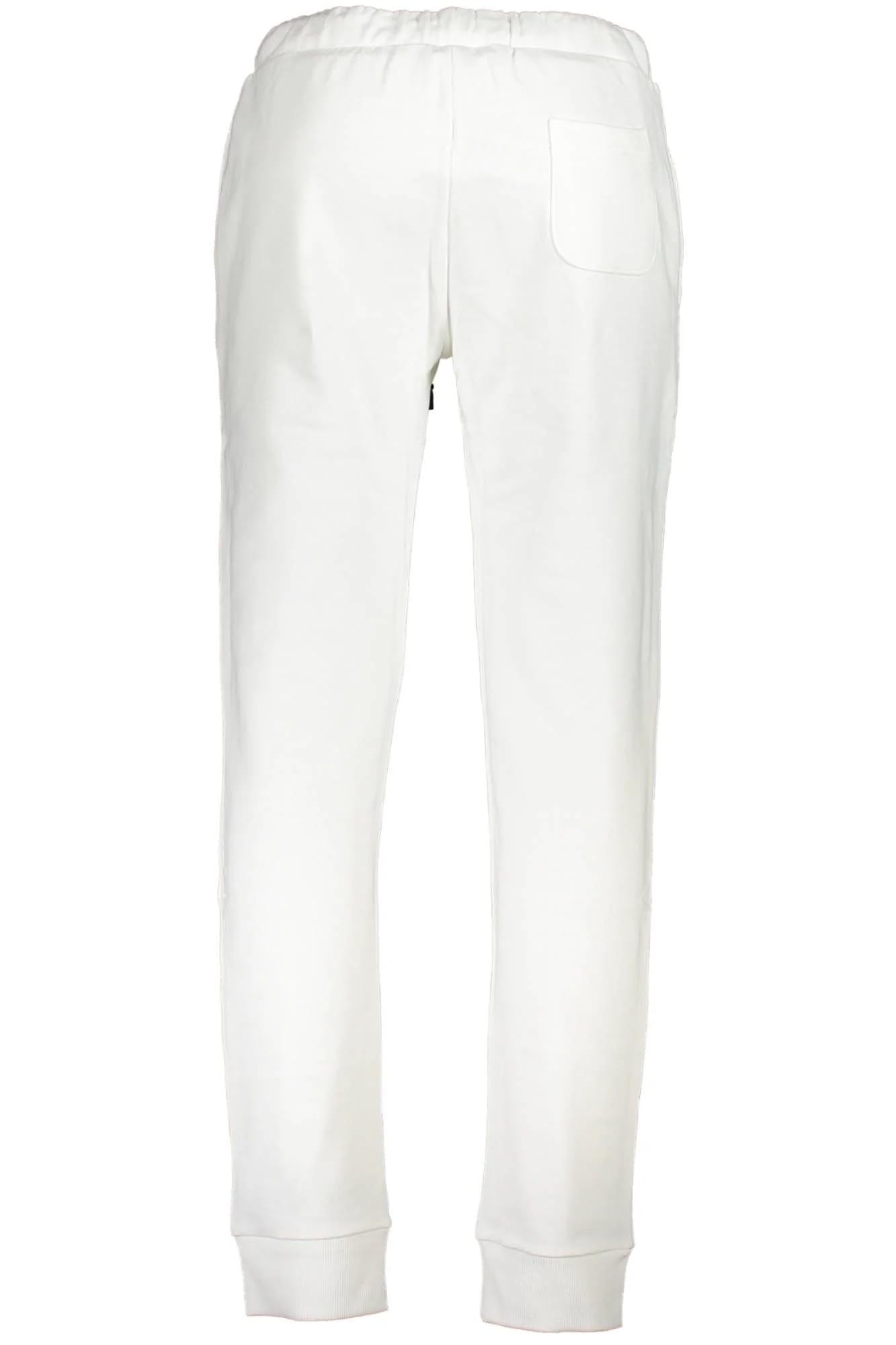 La Martina CCMT03 FP109 pantalone uomo taglia L bianco cotone