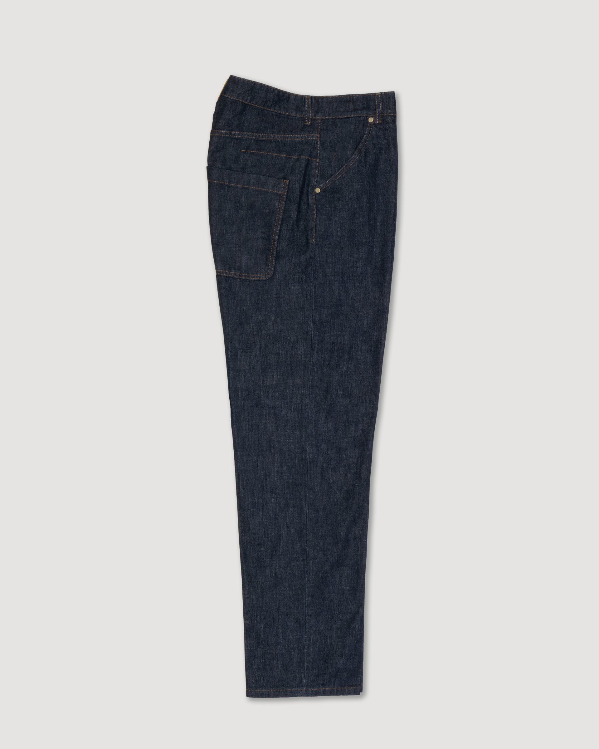 Altea Reed pantalone 5 tasche denim cotone blu