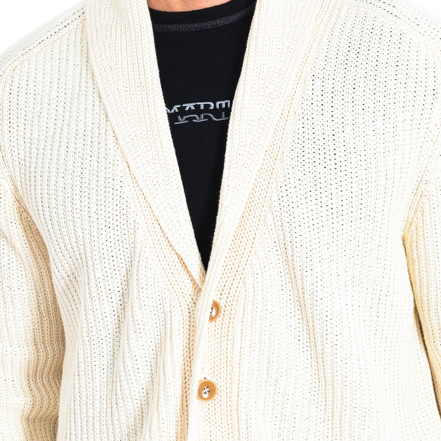 La Martina TMS002-XC040 maglione uomo maniche lunghe