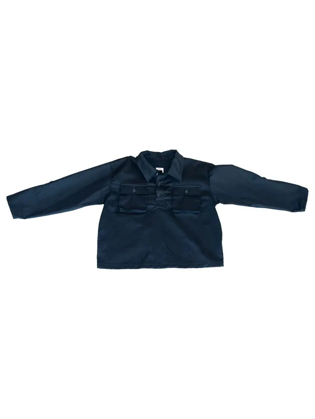 GiglioTigrato Abisso polo cotone blu navy manica lunga