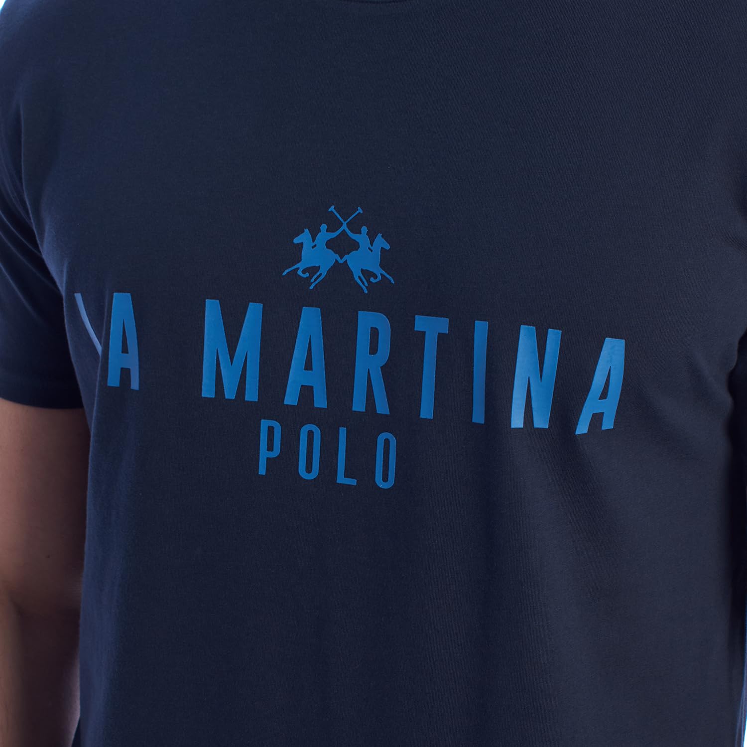 La Martina YMR322-JS206 t-shirt uomo XXL girocollo