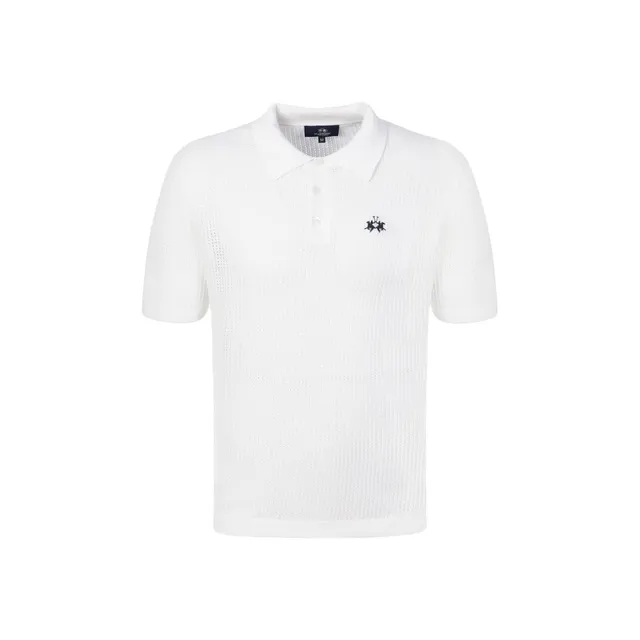 La Martina MCS012 polo uomo cotone traspirante