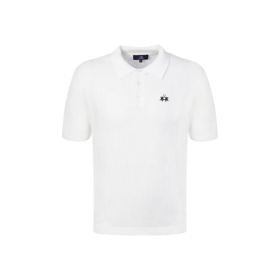 La Martina MCS012 polo uomo cotone traspirante