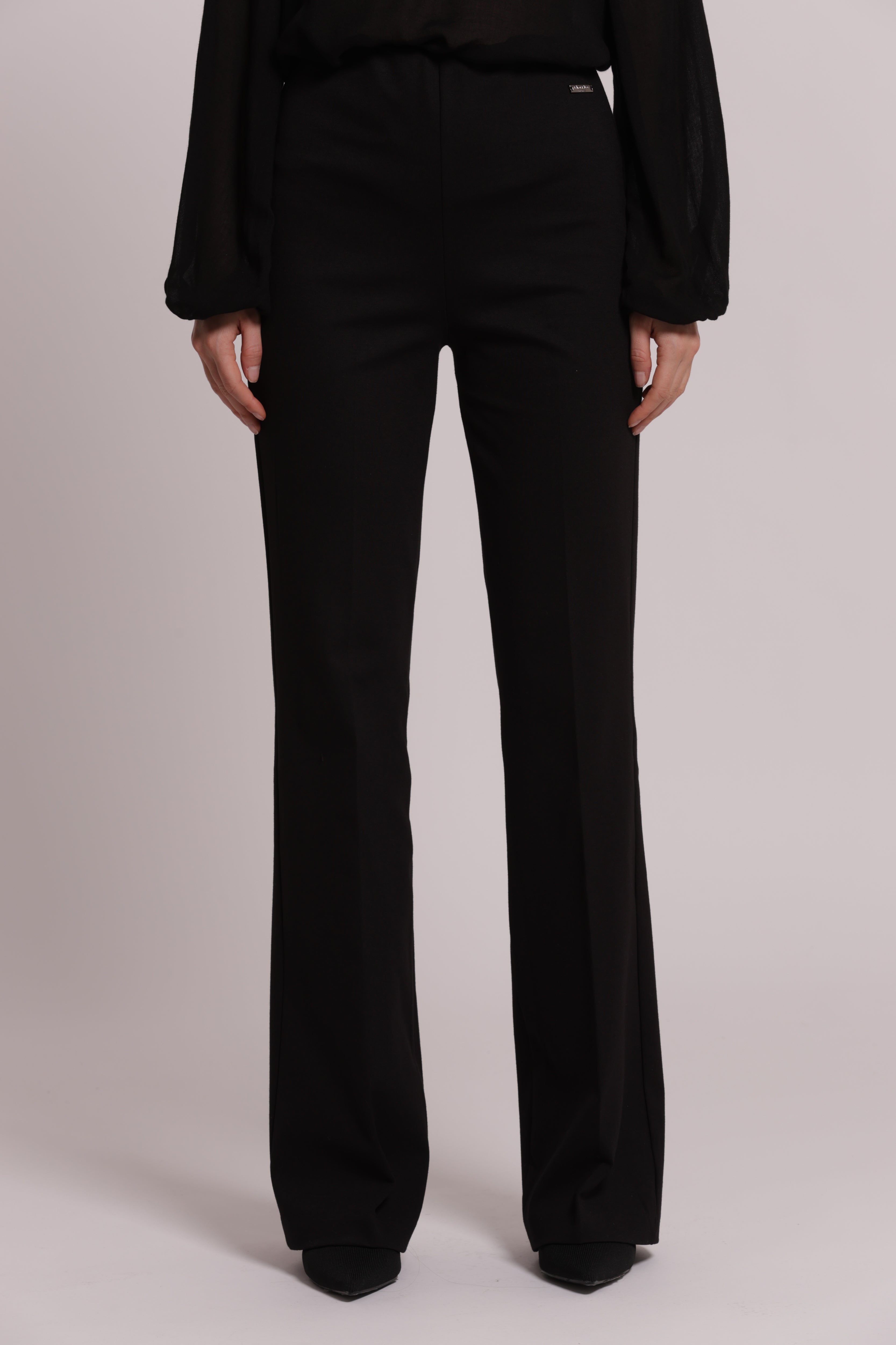 Mimi Mua Punto Milano pantalone flare elasticizzato