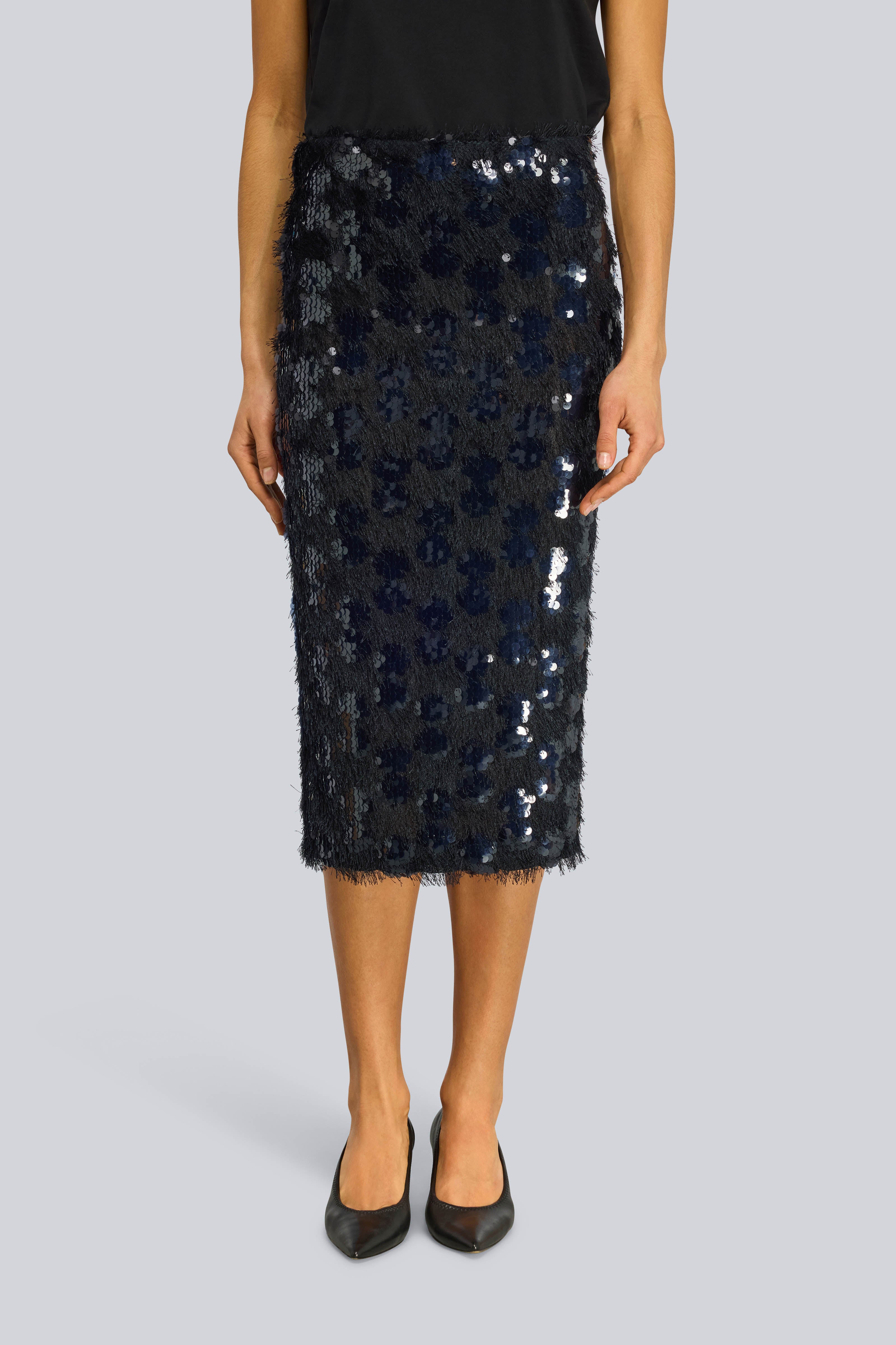 Semicouture Bindy Gonna Paillettes Midi Regular