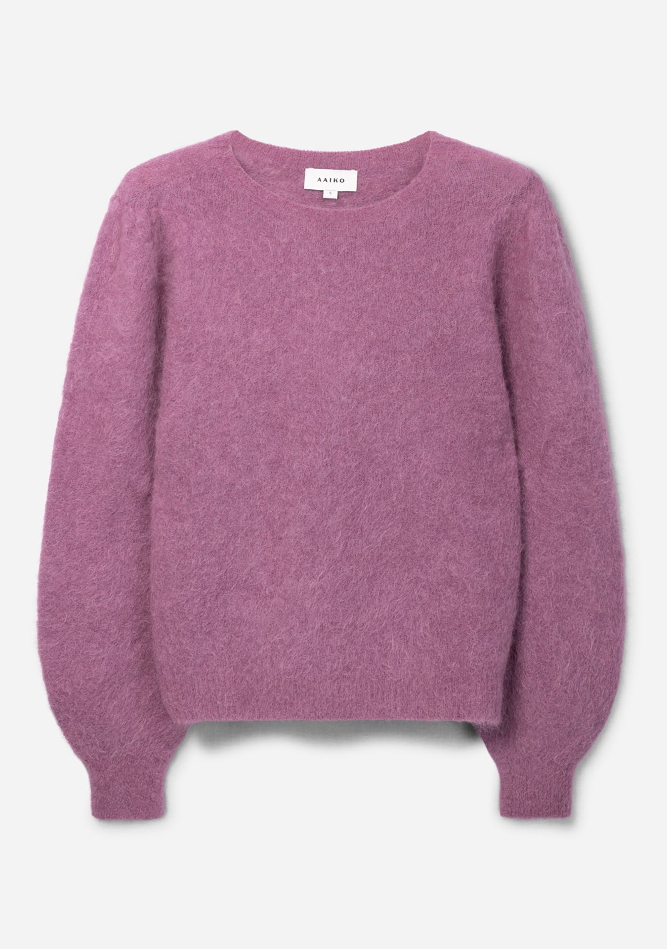 Aaiko Denize maglione viola frozen berry girocollo
