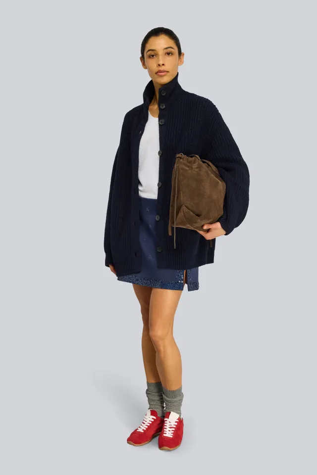 Semicouture Kailee gonna blu duchesse