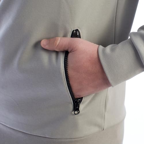 La Martina felpa YMF004 full zip cotone uomo