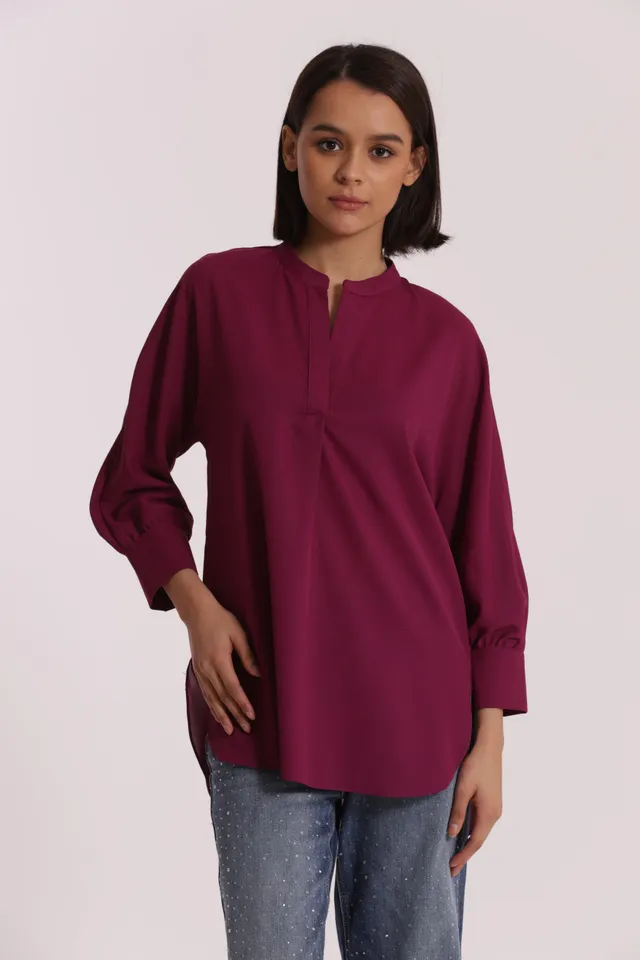 Mimi Mua Blusa Over Solton Nera Morbida