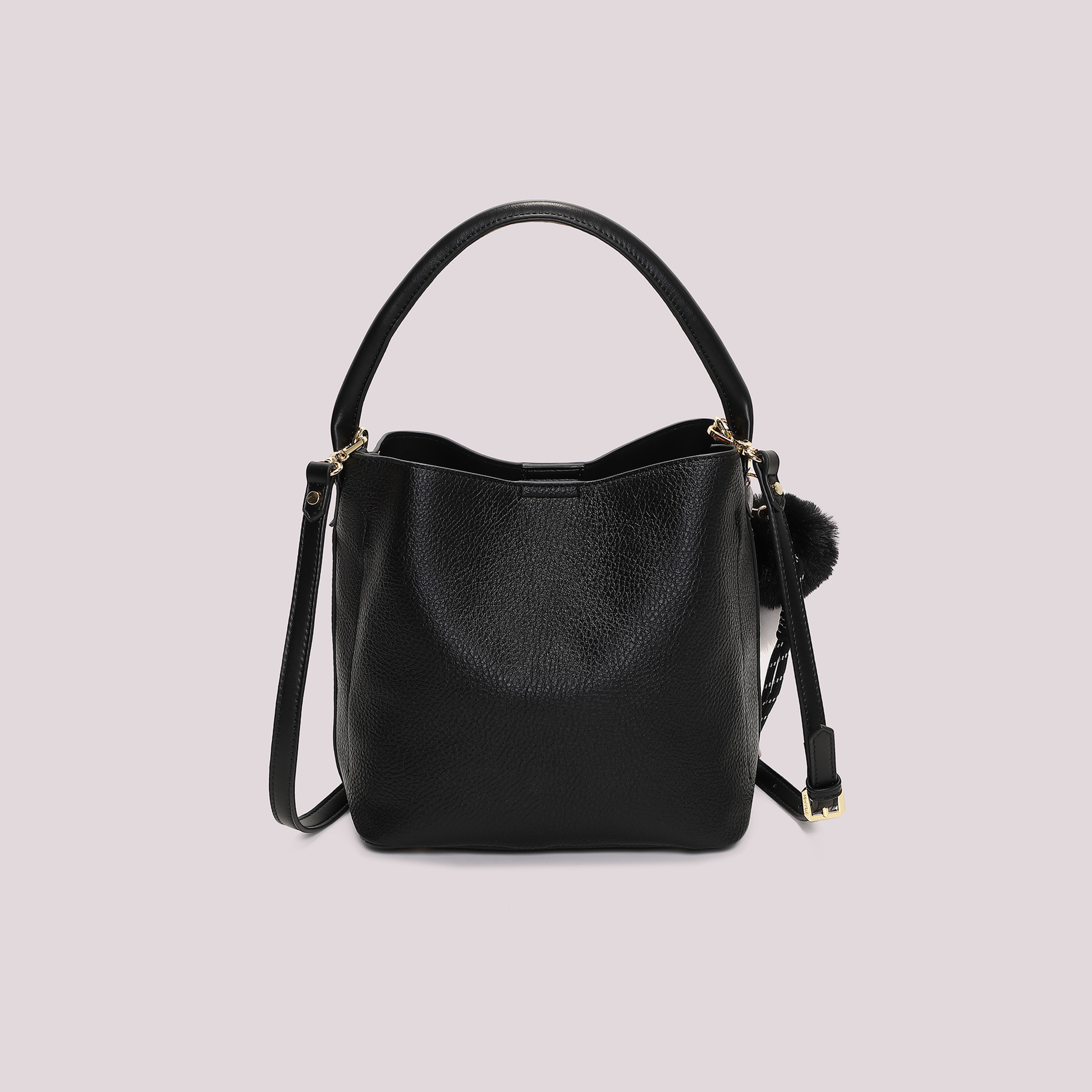 Mimi Mua Borsa a Secchiello borsa nero tracolla