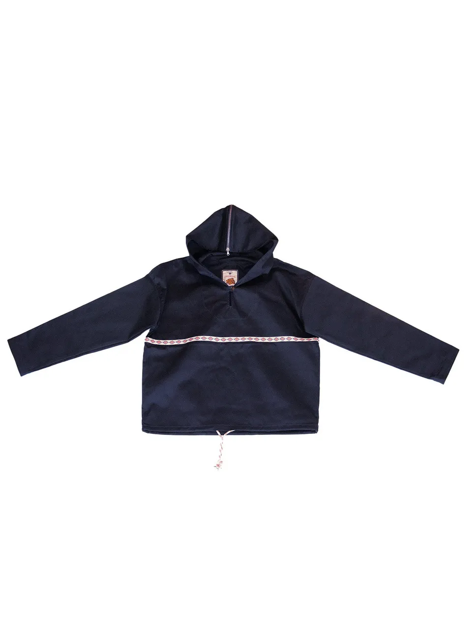 GiglioTigrato Northsentinel hoodie cotone blu navy