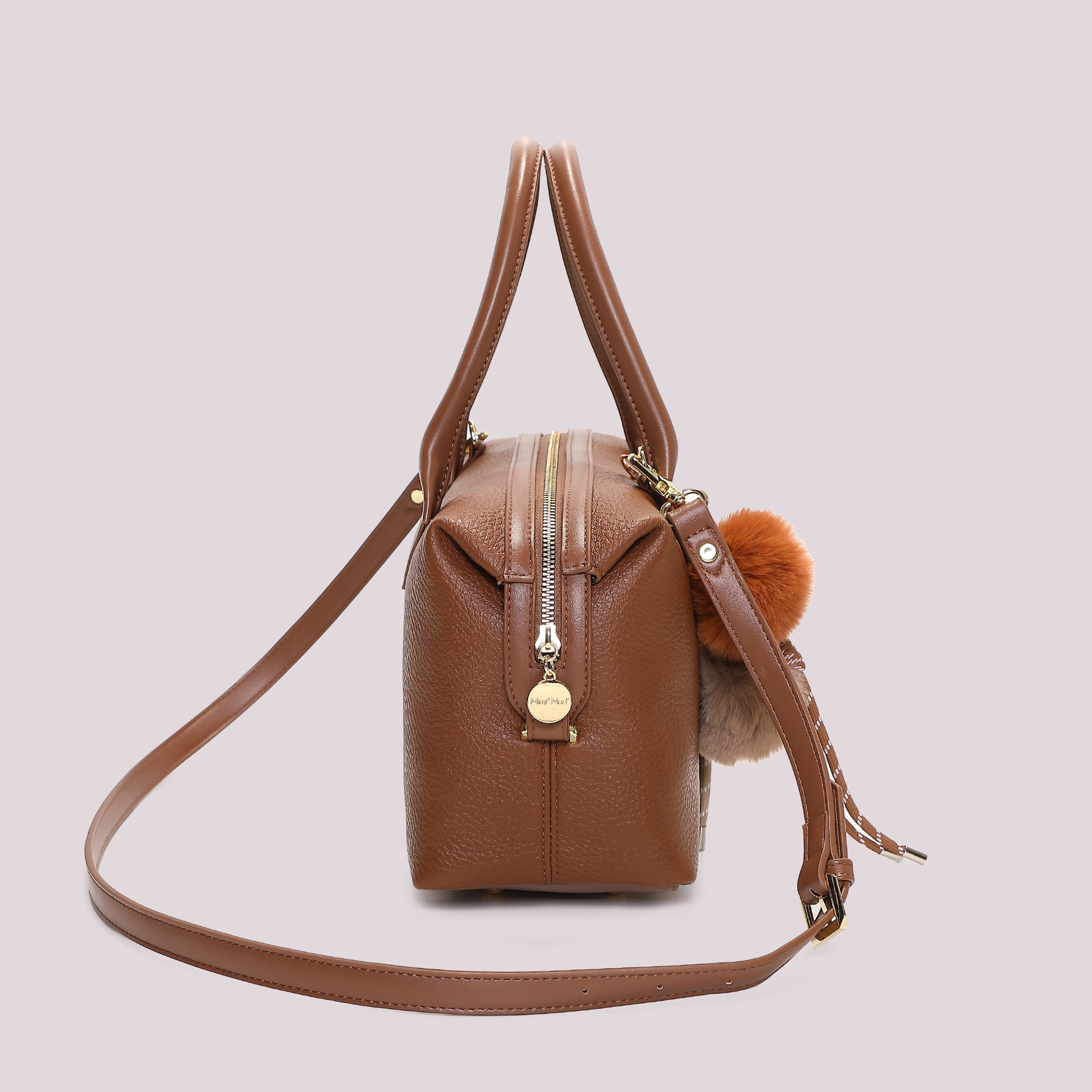 Mimi Mua borsa bauletto tracolla nero 30 cm