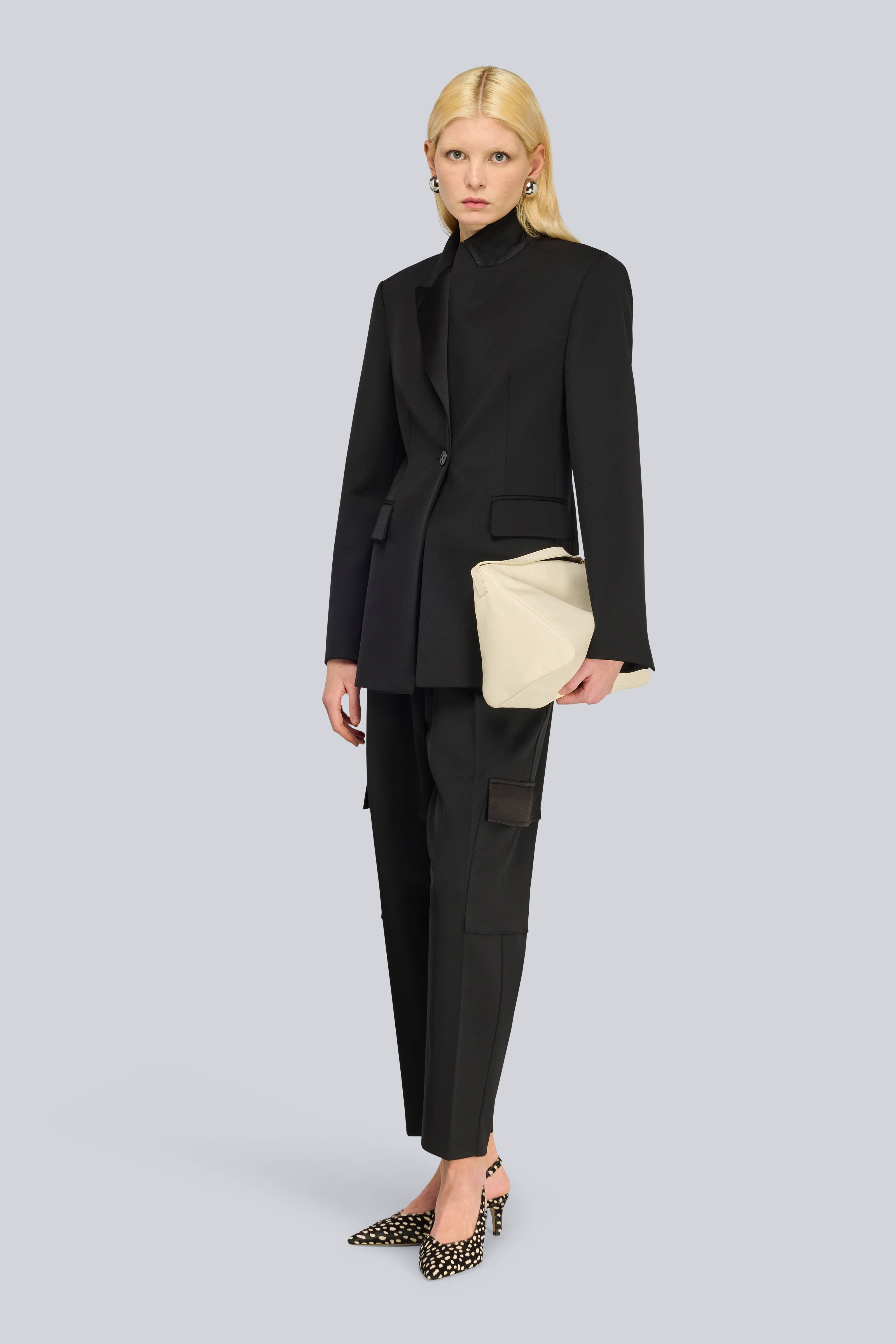 Semicouture Rachyl Giacca Lana Nero