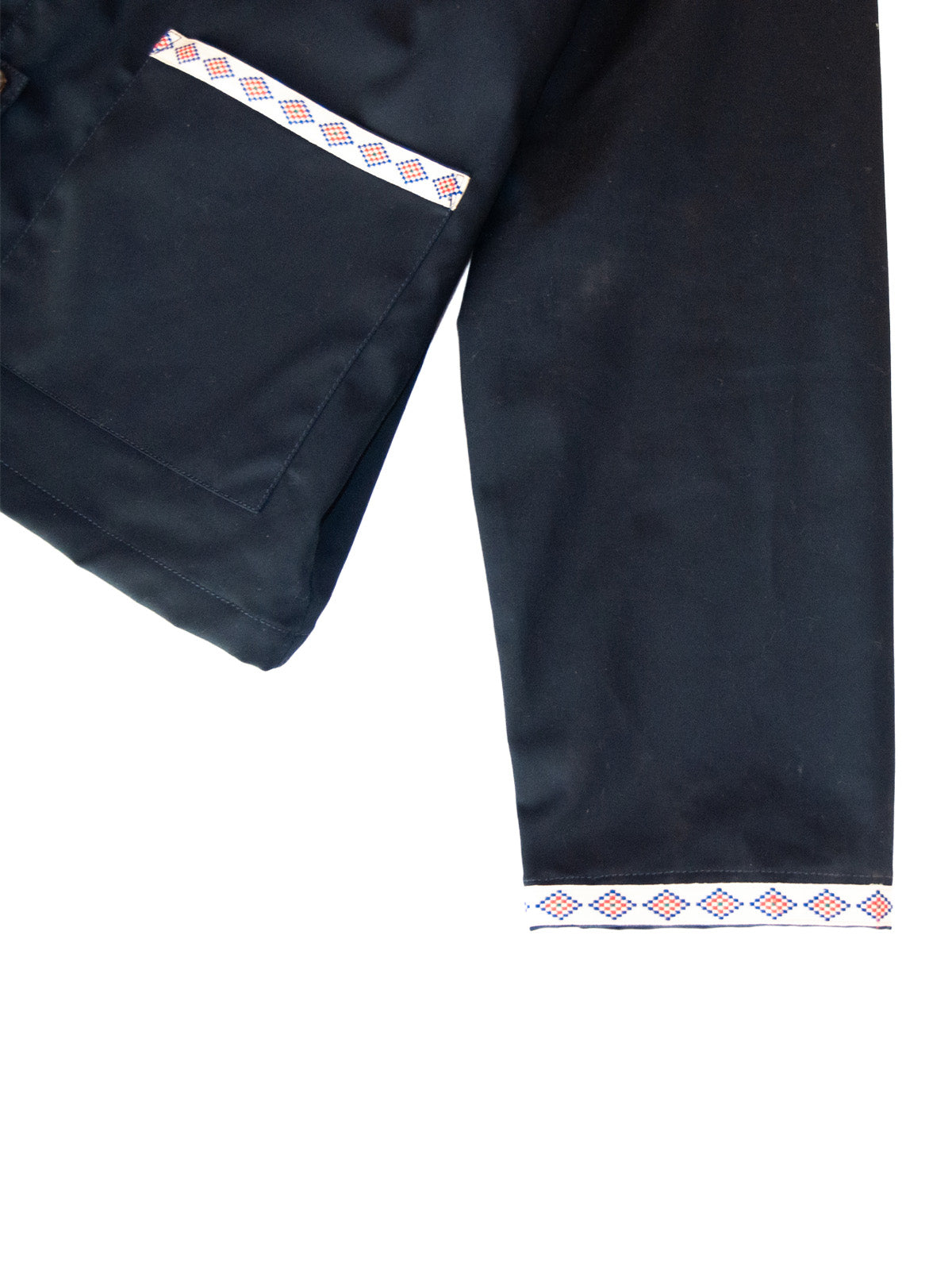 Giglio Tigrato Tiberina giacca cotone blu navy