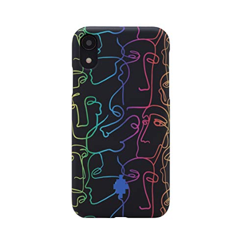 Marcelo Burlon County Milan iPhone XR custodia vetro 9H
