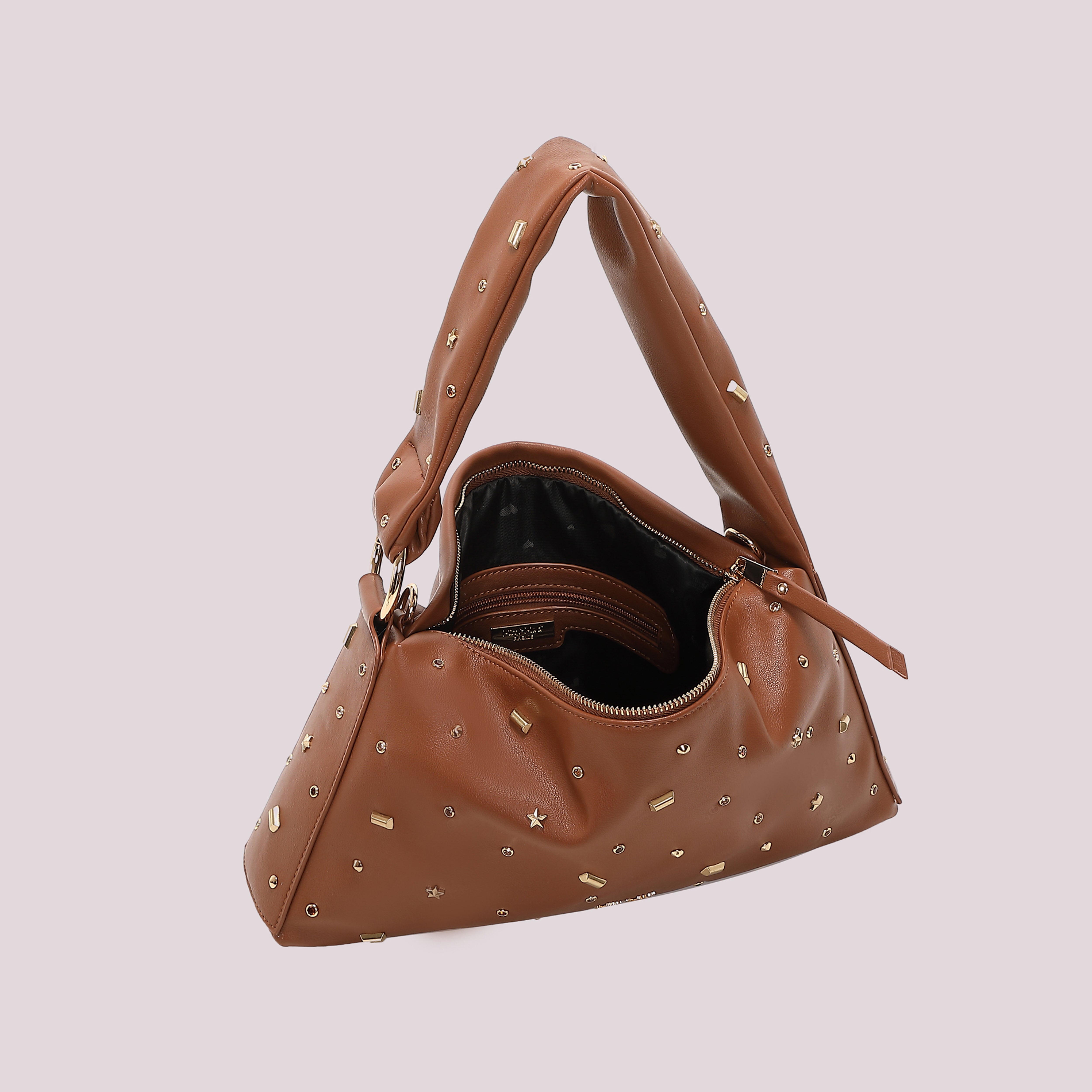 Mimi Mua Borsa a Braccio Nera applicazioni tracolla
