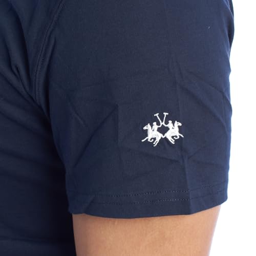 La Martina YMR314-JS206 t-shirt uomo blu marina XL