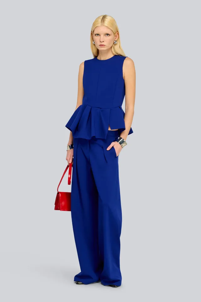 Semicouture Tetty S6WL18 pantalone cina punto milano