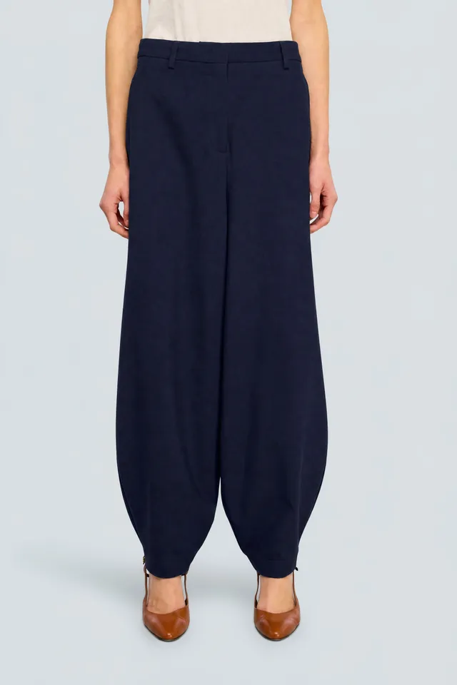 Semicouture Tessa pantalone fresco lana canyon
