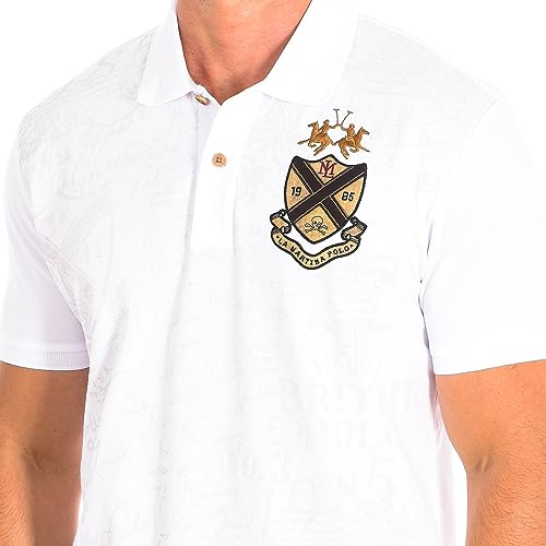 La Martina TMPE30-PK097 Polo uomo manica corta classic