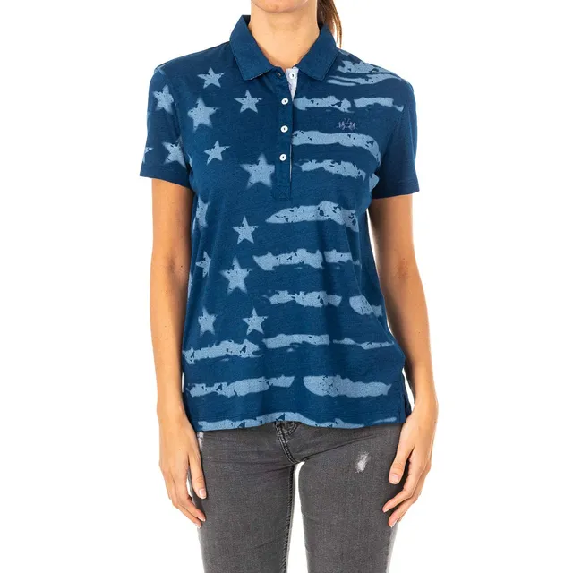 La Martina LWP305 polo donna XS manica corta