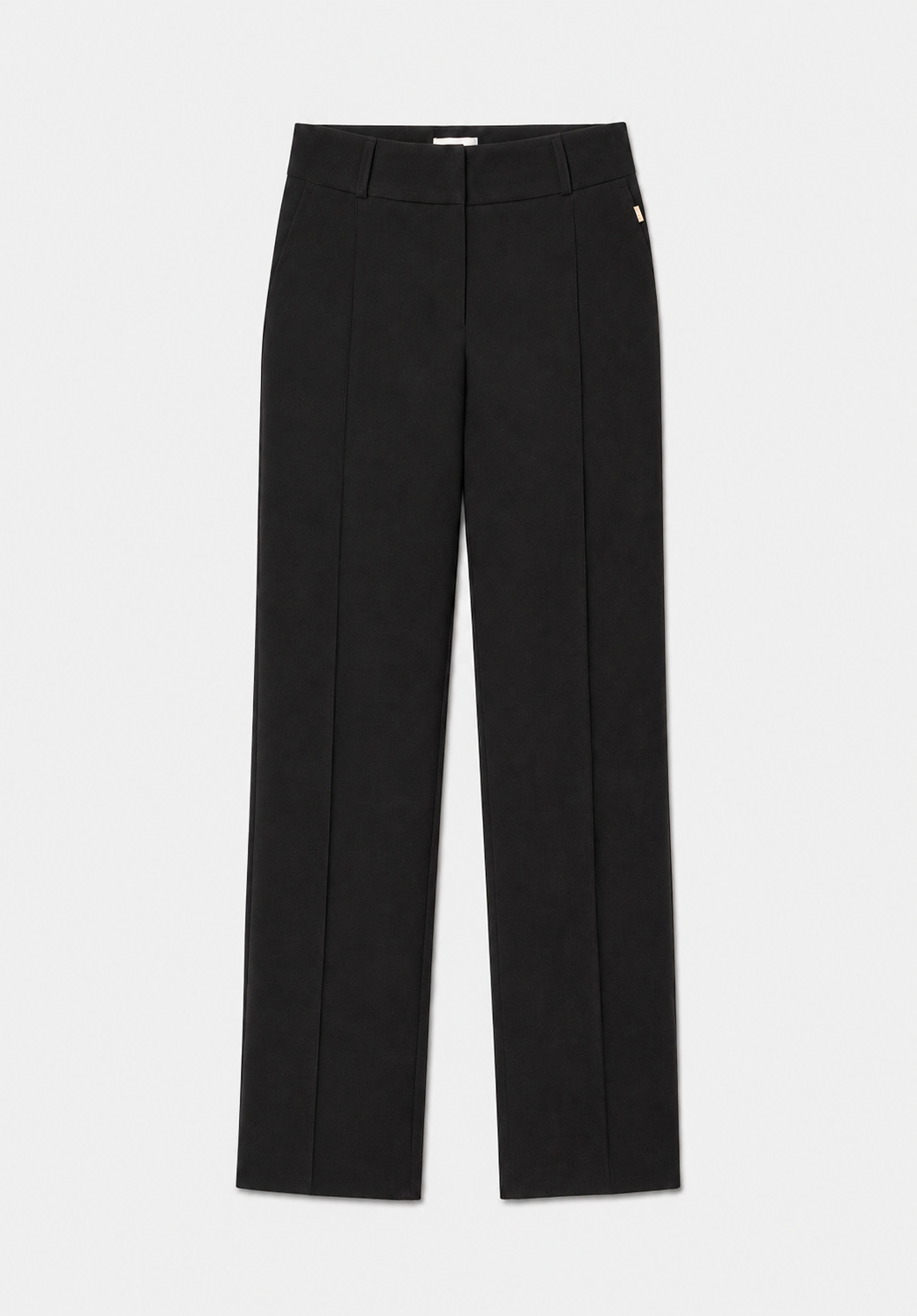Aaiko Parene pantaloni neri slim vita media