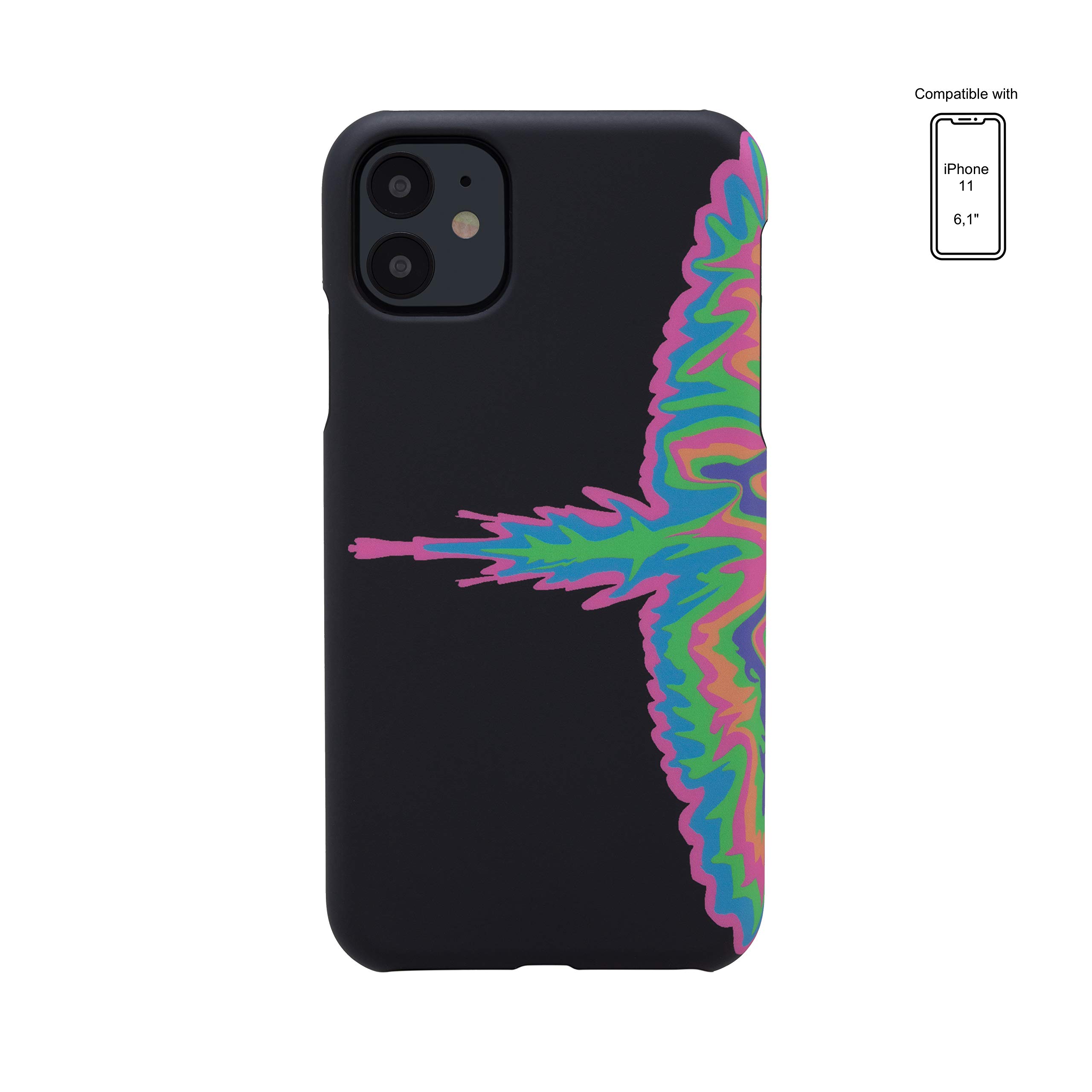 Marcelo Burlon County of Milan cover iPhone 11 rigida wireless