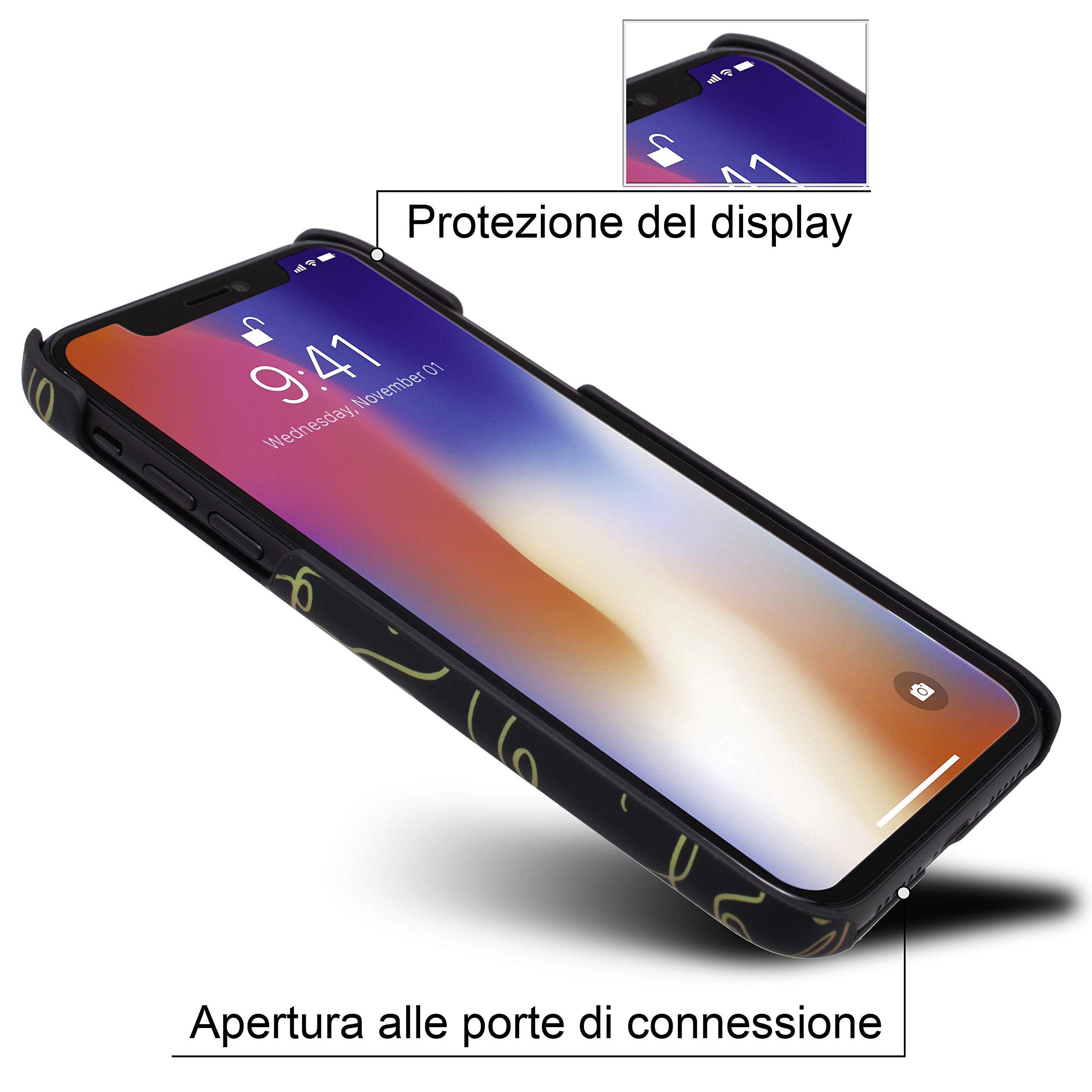 Marcelo Burlon County of Milan custodia iPhone 11 antiurto