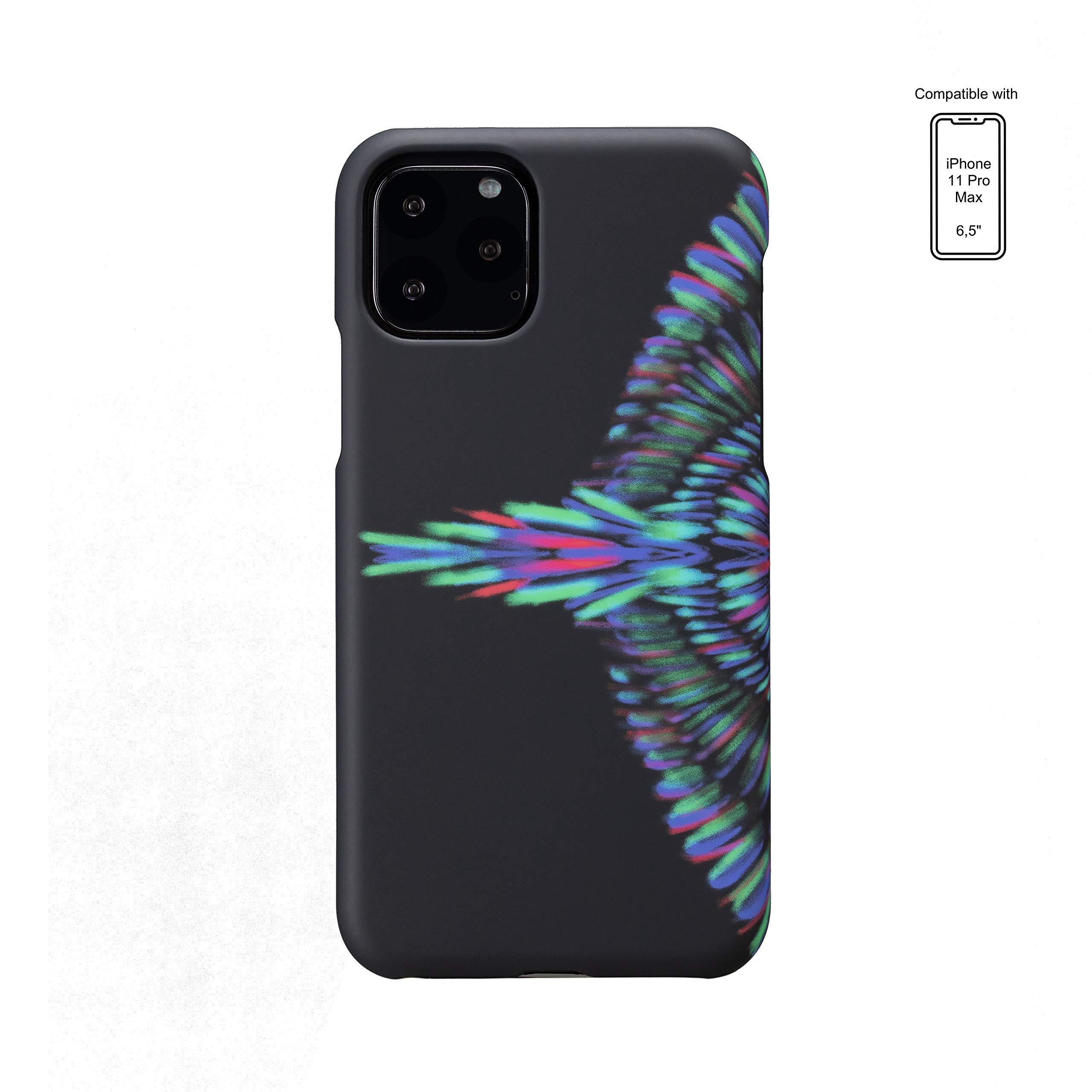 Marcelo Burlon County of Milan iPhone 11 Pro cover rigida vetro 9H