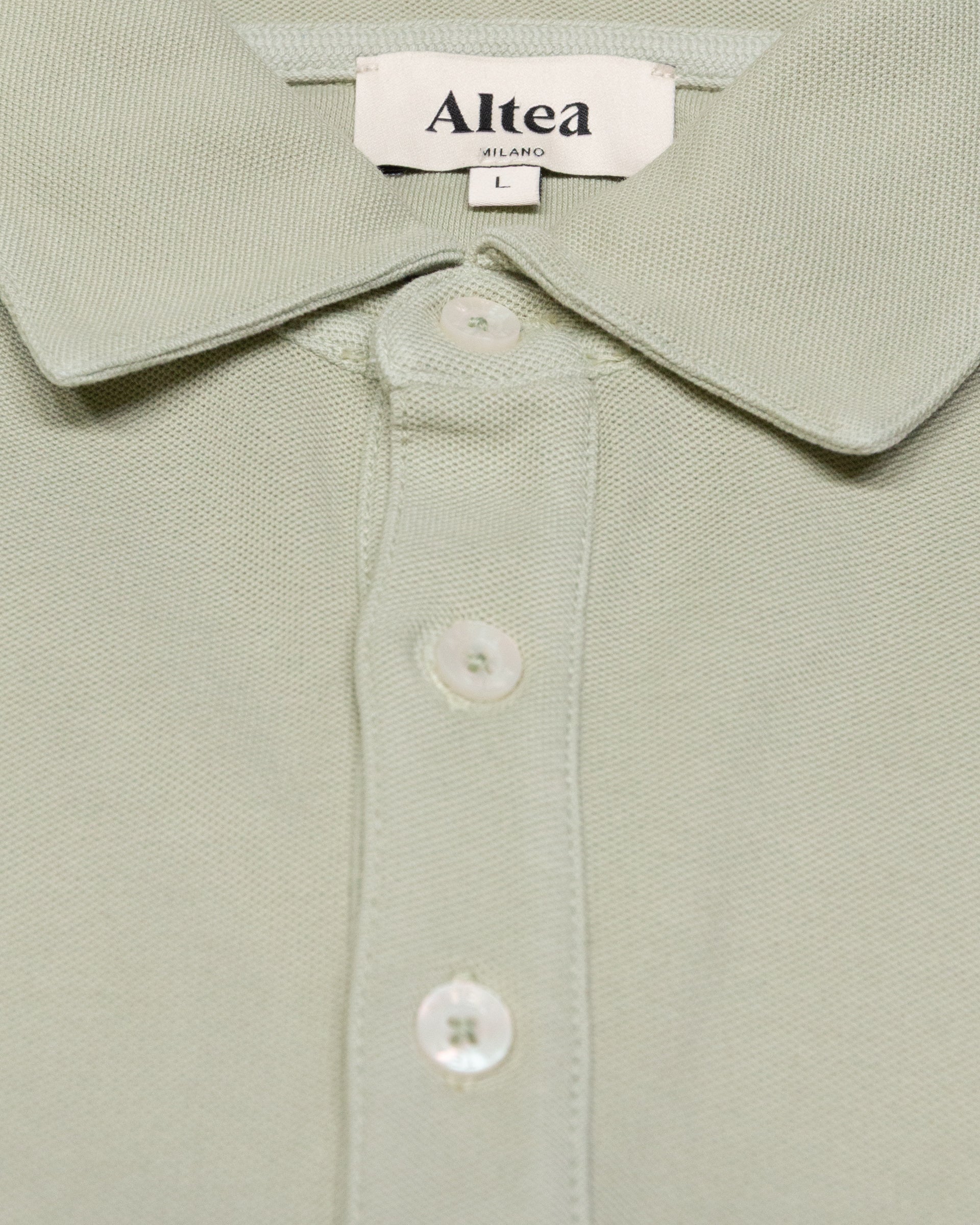 Altea Greg polo salvia piquet cotone