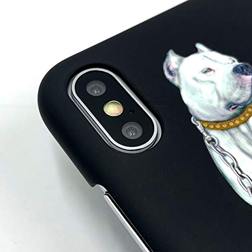 Marcelo Burlon Dogo White custodia iPhone XS soft touch
