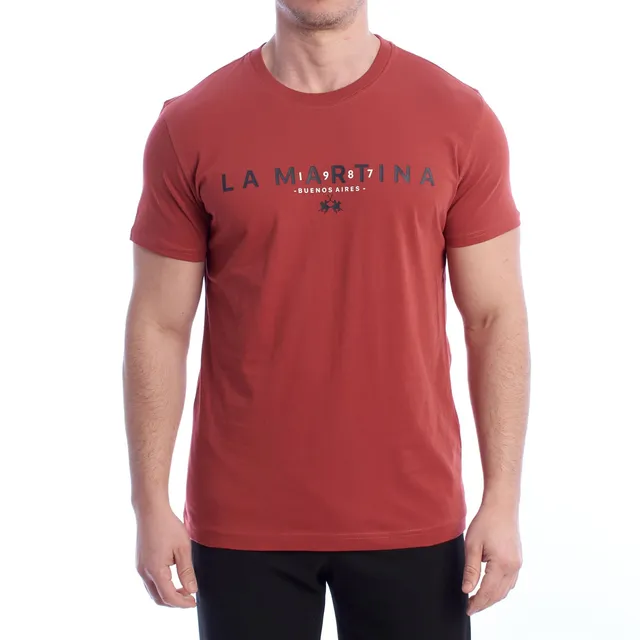 La Martina YMR005-JS206 t-shirt uomo cotone
