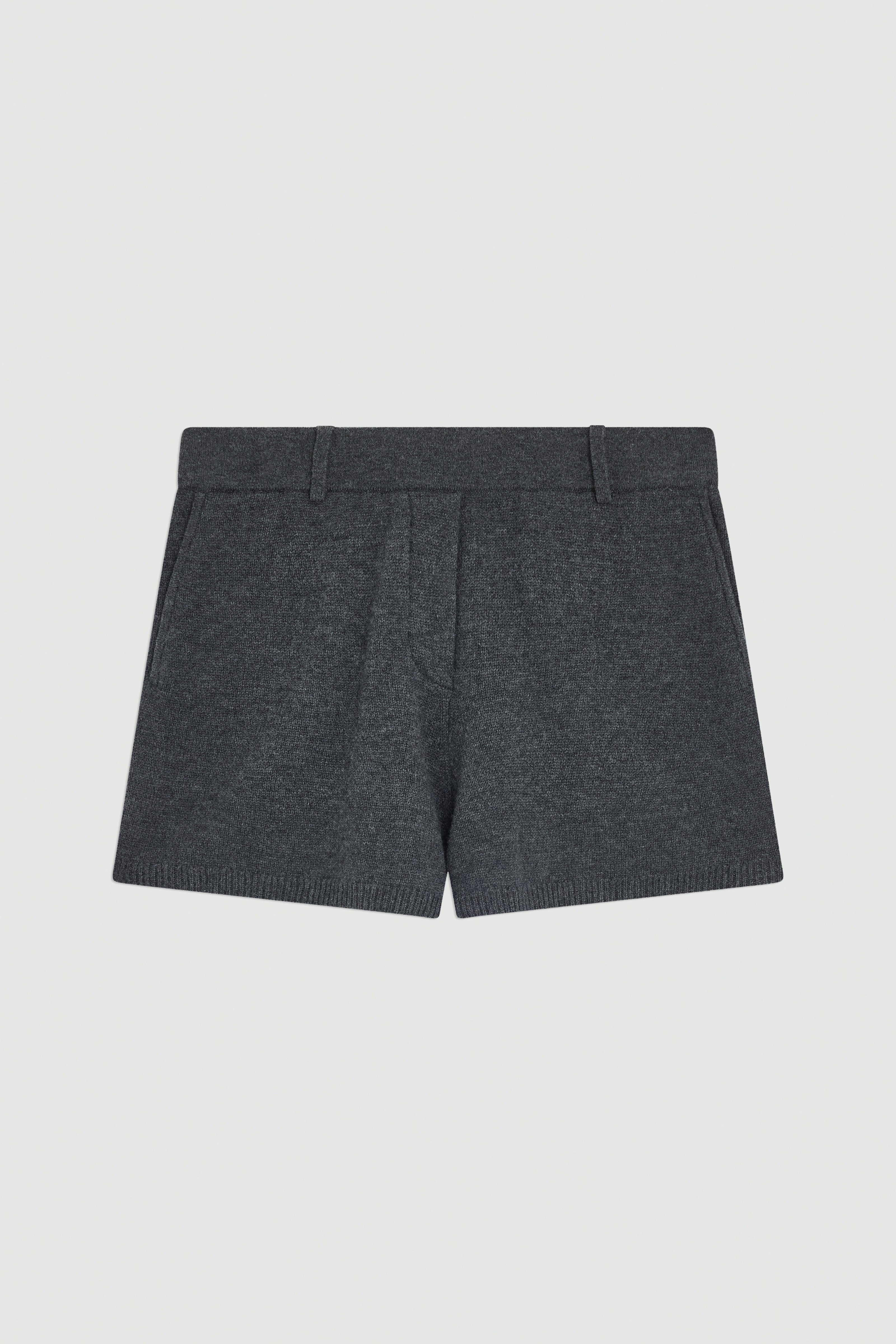 Semicouture Debby shorts misto cashmere grigio