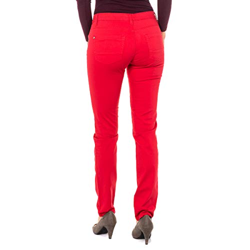 La Martina LWT006 Pantaloni Donna Skinny Rossi