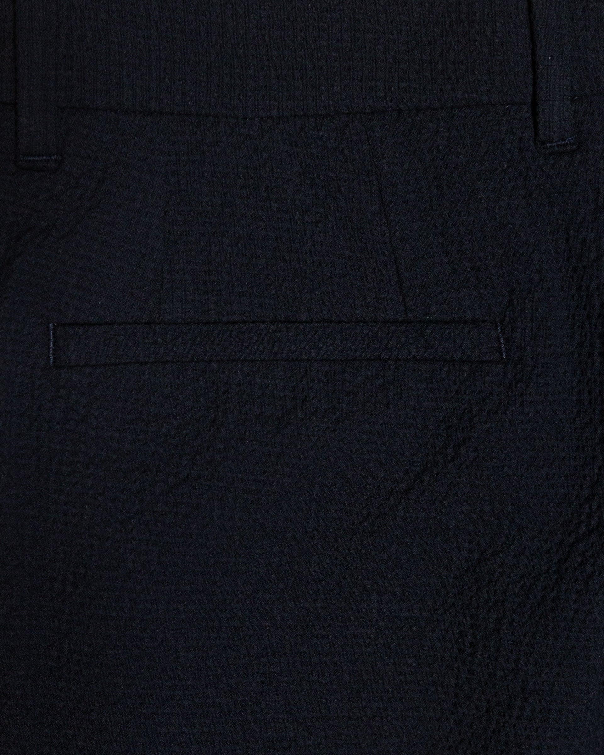 Altea Randall pantalone chino seersucker cotone blu navy