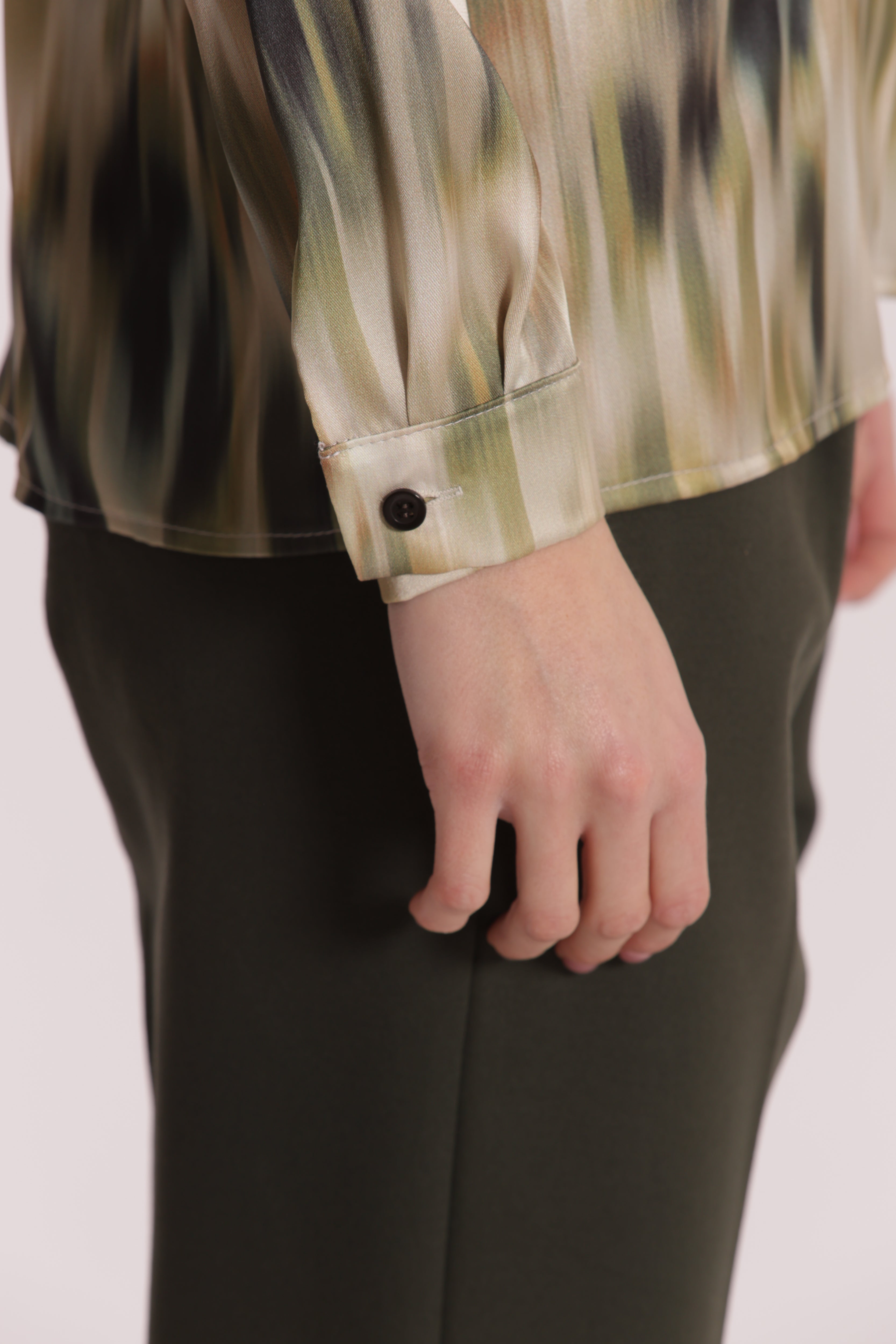 Mimi Mua Fantasia Fusion camicia uomo fantasia poliestere
