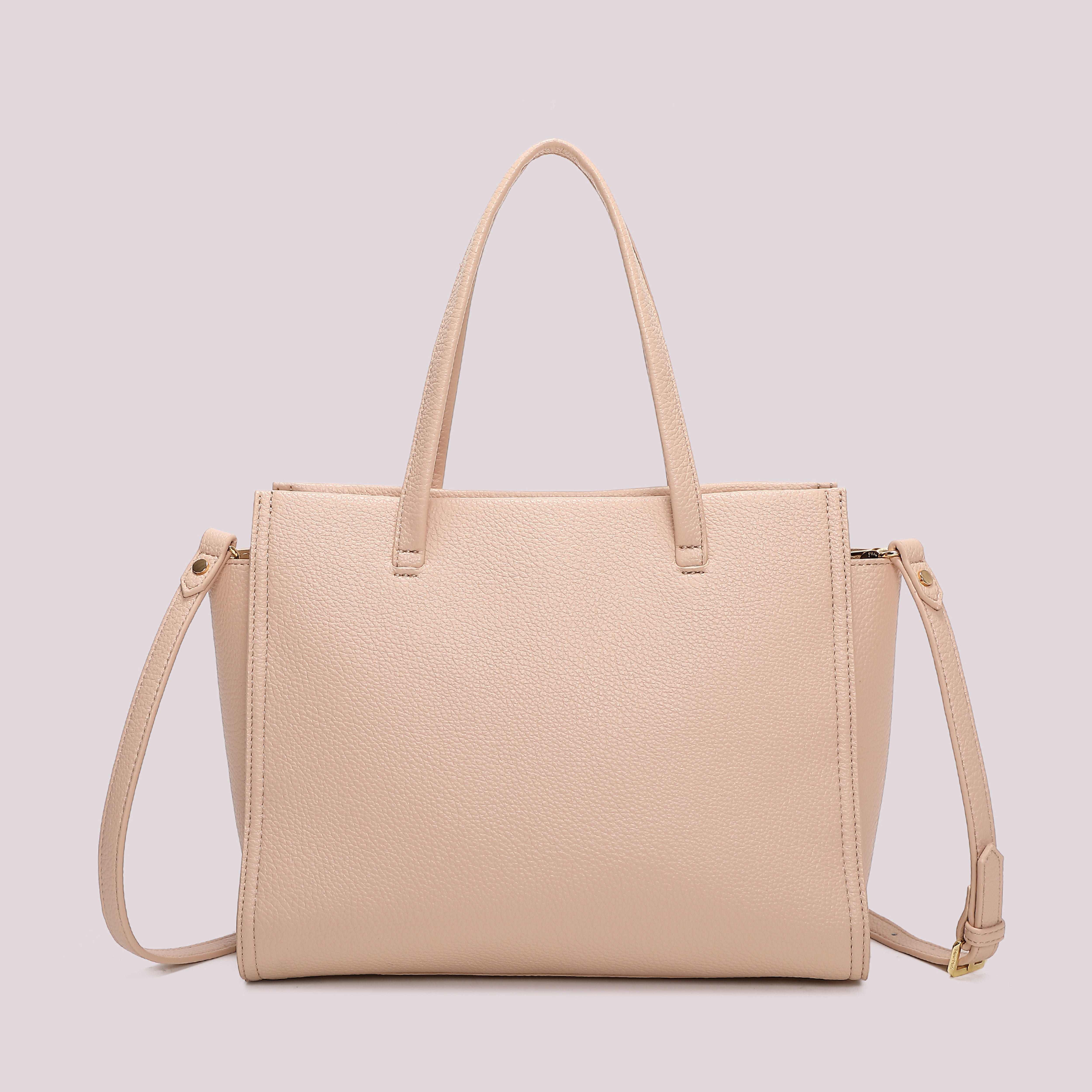 Mimi Mua Grande con Nodo Borsa a Mano Nero strutturata