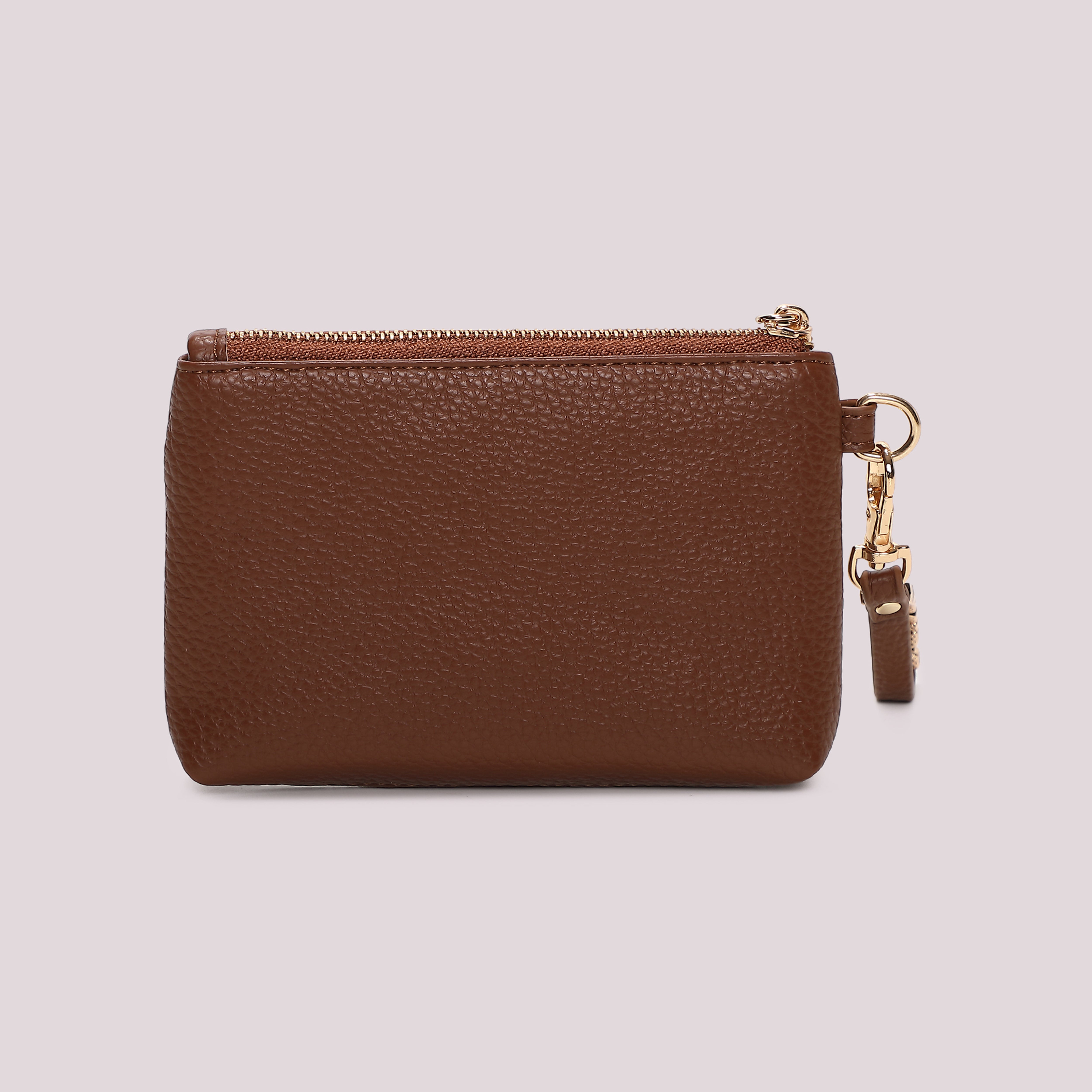 Mimi Mua Portafoglio Piccolo Basic con Zip Nero