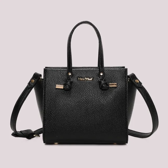 Mimi Mua Borsa Mano Piccola Nodo Panna