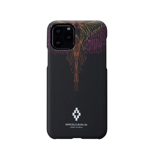 Marcelo Burlon cover iPhone 11 Pro Max antigraffio vetro