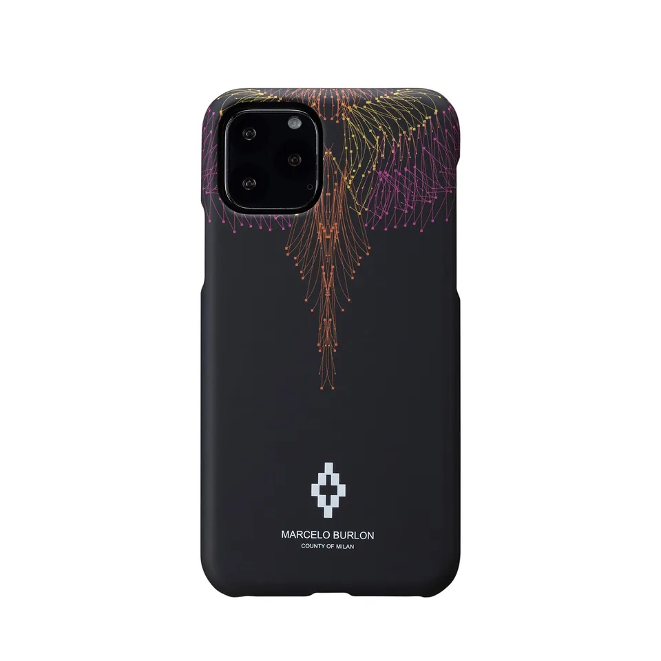 Marcelo Burlon cover iPhone 11 Pro Max antigraffio vetro